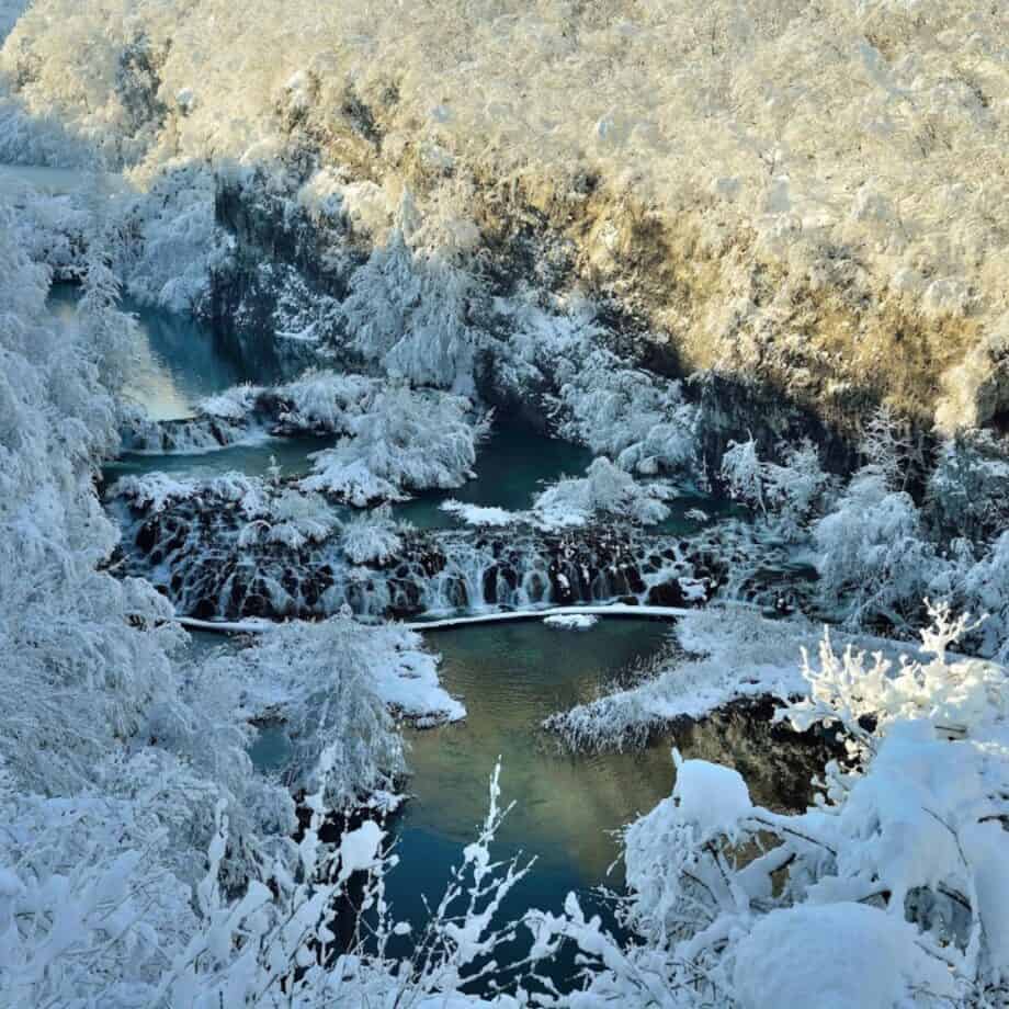 Winter At Plitvice Lakes A Luxury Travel Blog